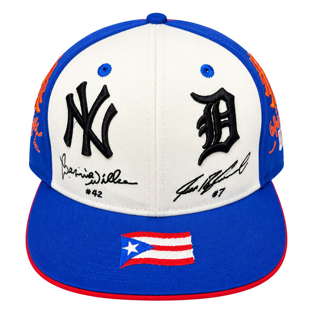 New Era 59Fifty MLB Puerto Rico Flag Multi Team Fitted Hat Size 7 5/8 1