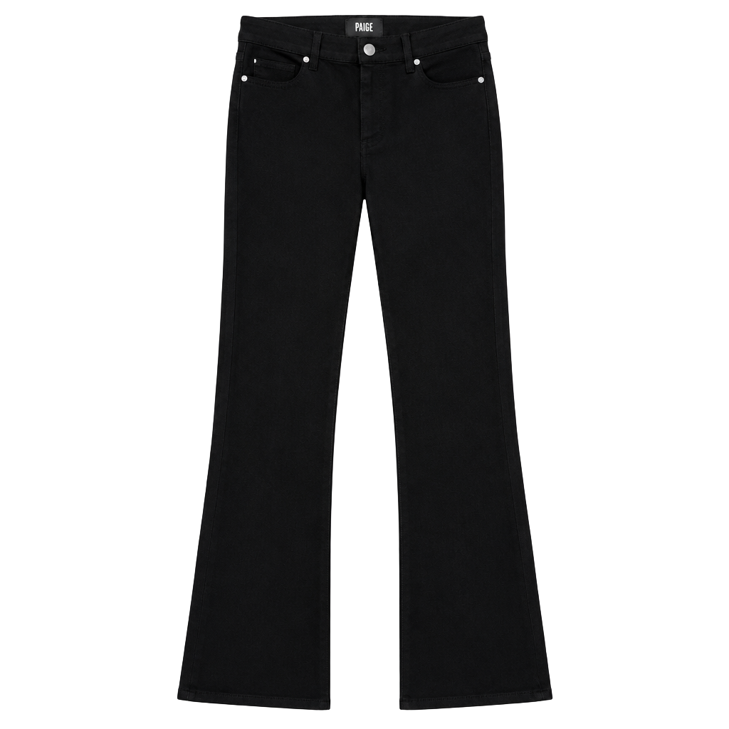 Paige Black Flare Pants Size 27 1