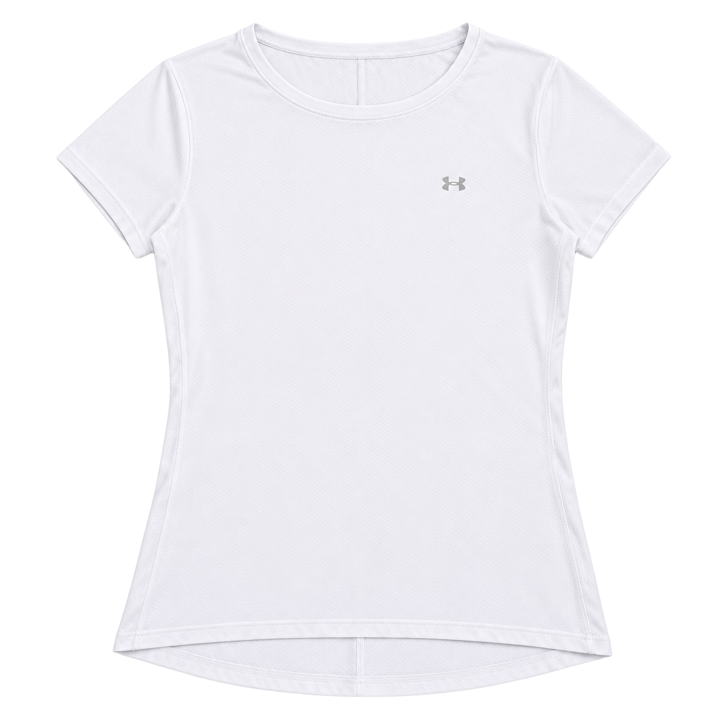 Under Armour HeatGear Armour Short Sleeve Tee Size XL White 1