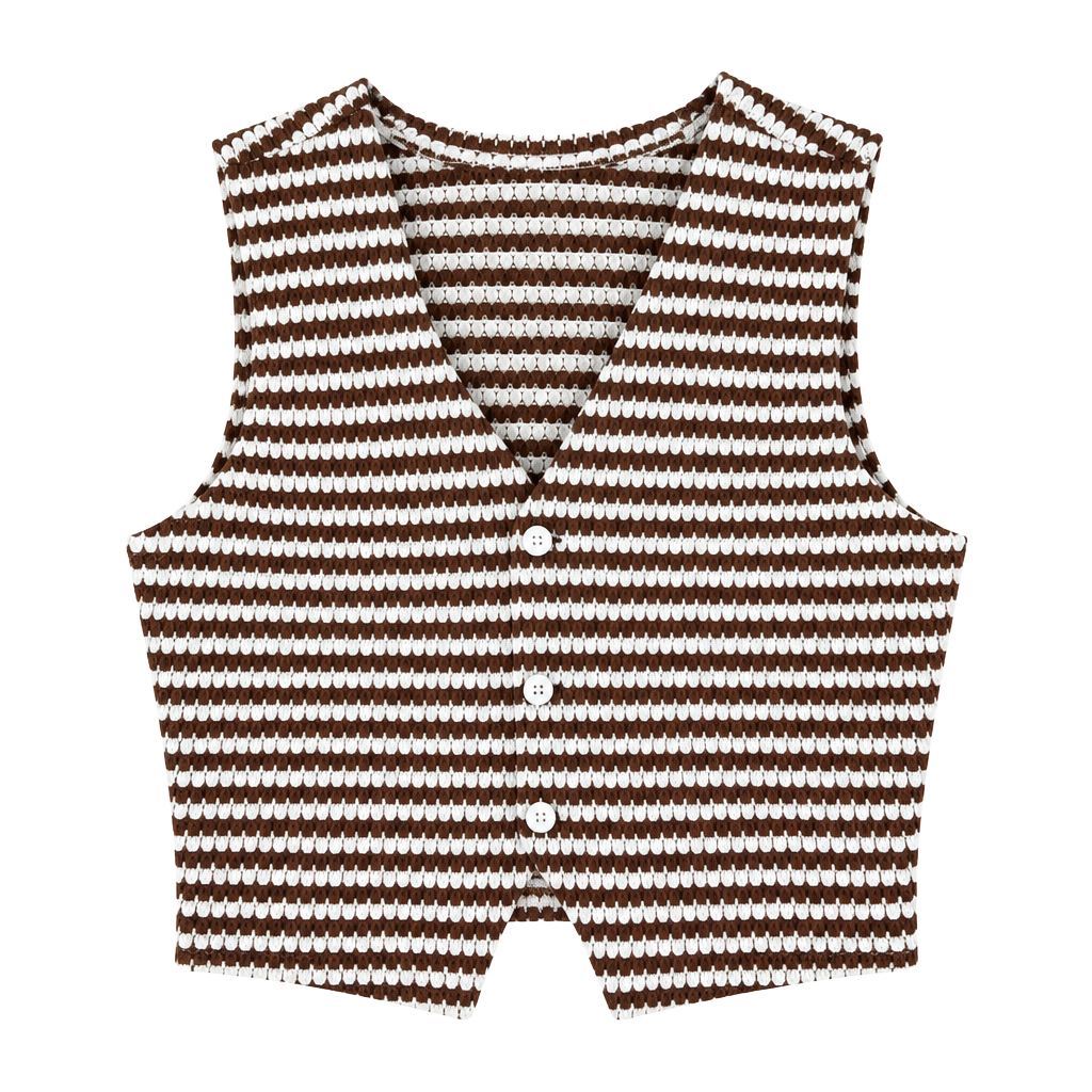 SHEIN Striped Knit Shirt 1