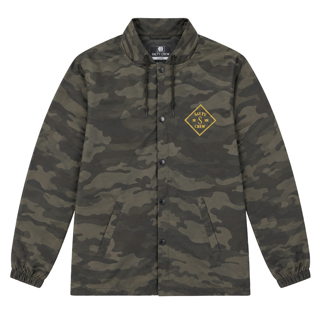 Salty Crew Camo Windbreaker Jacket 1