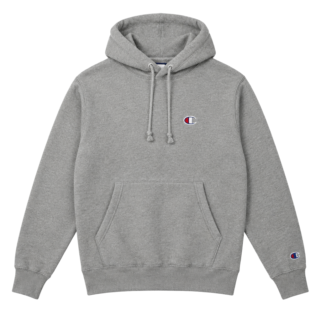 Champion Reverse Weave Gray Hoodie 1