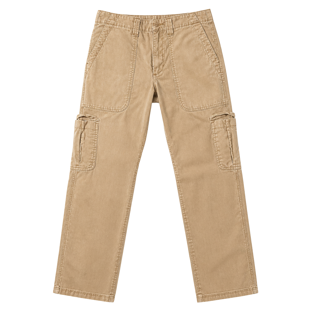 Old Navy High-Rise OG Chino Cargo Pants Tan Size XS 1