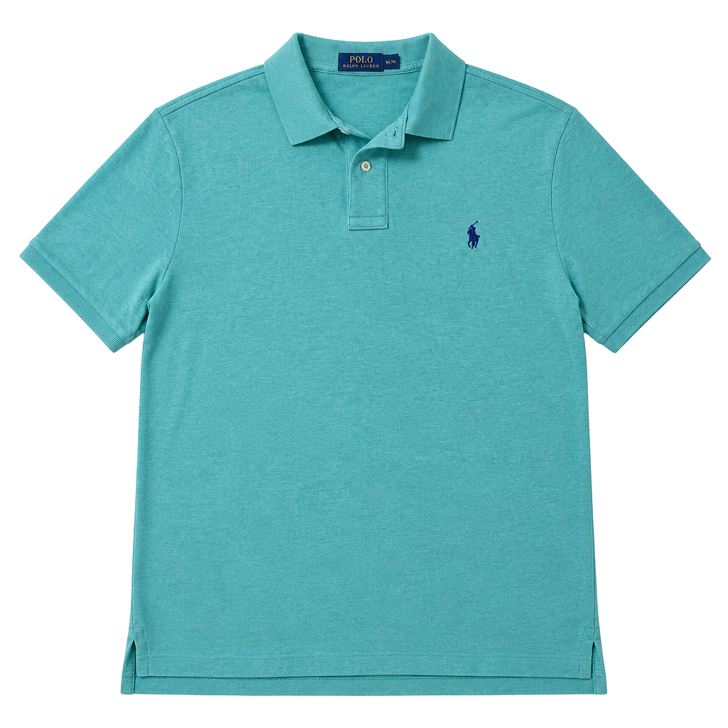 Polo Ralph Lauren Men's Cotton Polo Shirt in Green 1