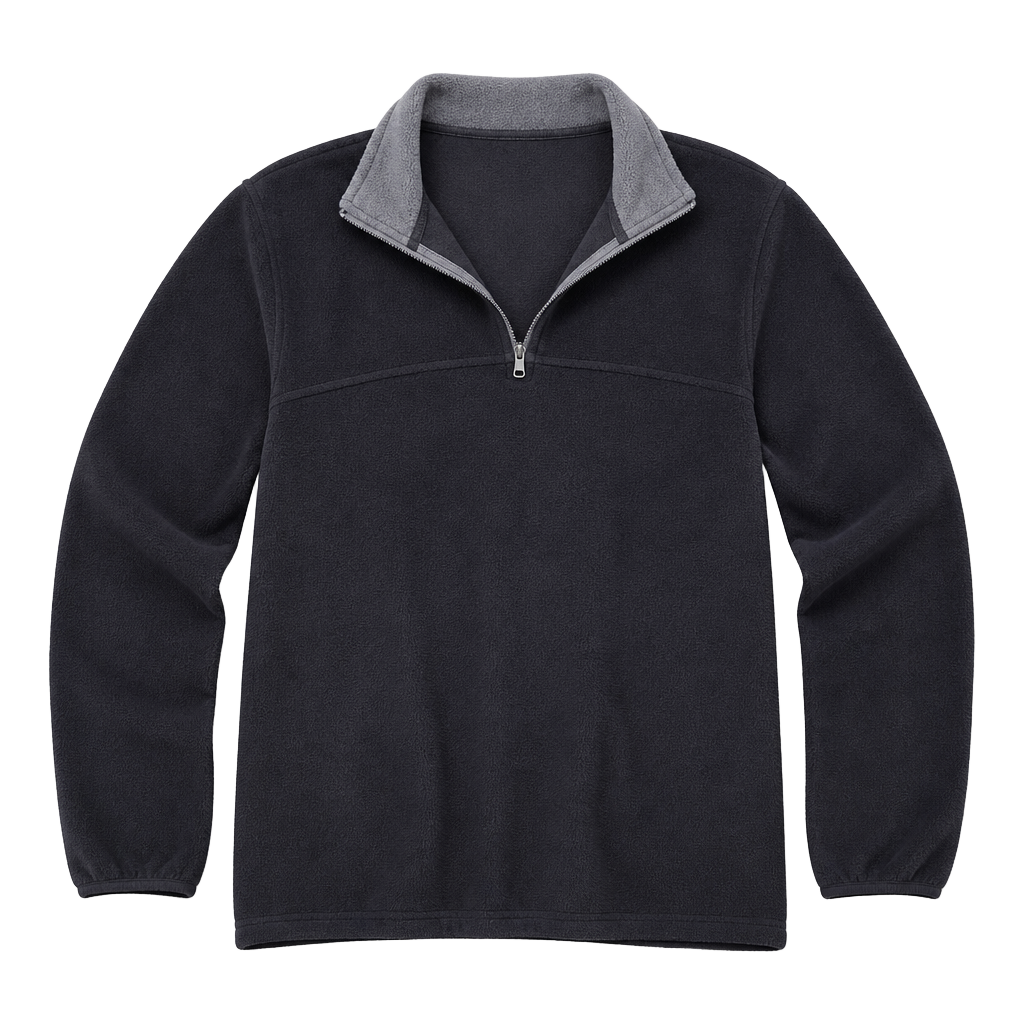 Croft & Barrow Men's Fleece Quarter-Zip Pullover 1