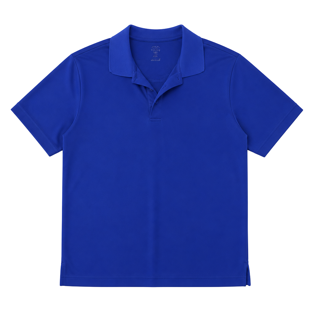 Reebok Blue Performance Polo Shirt 1