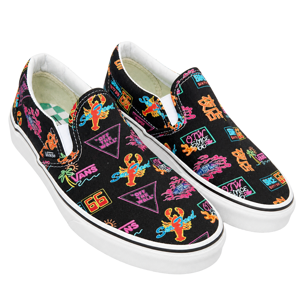 Vans Classic Slip-On retro Sneakers size 8 1
