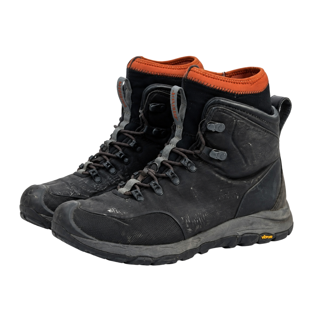 Simms Intruder Vibram Wading Boots size 10 1