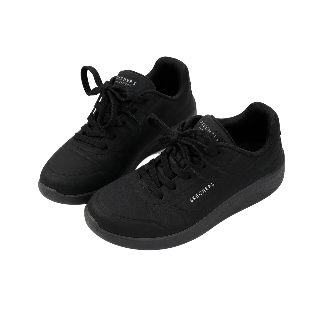 Skechers Uno Ice Black Glitter Youth Sneakers 1