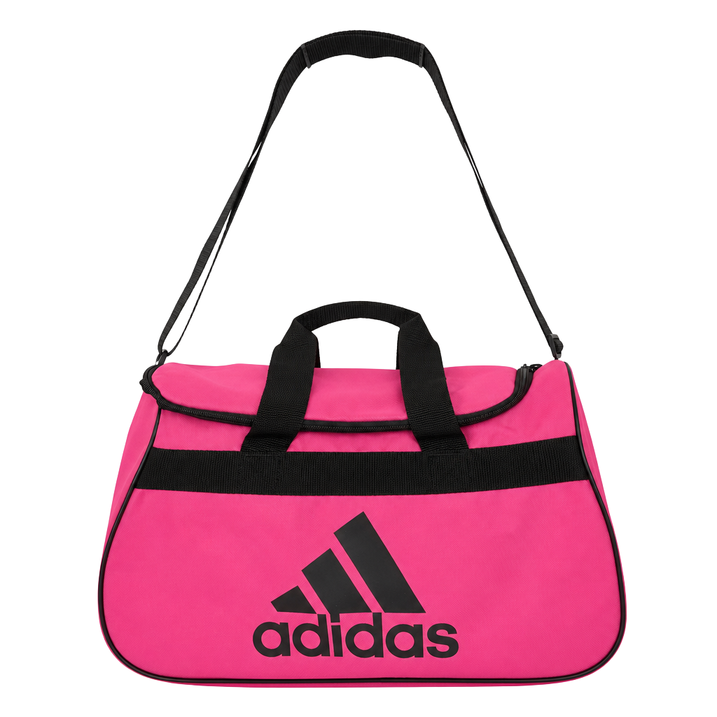 Adidas Diablo Small Duffle Bag in Intense Pink and Black 1