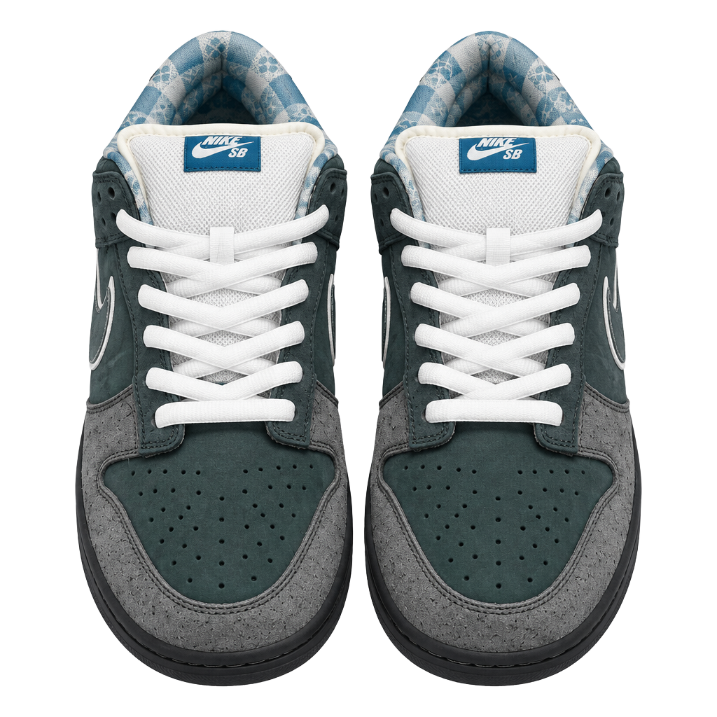 Nike SB Dunk Low Blue Lobster Used Good 1