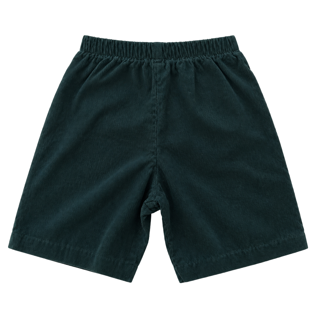 Bailey Boys Classics Green Corduroy Shorts Size 3T 1