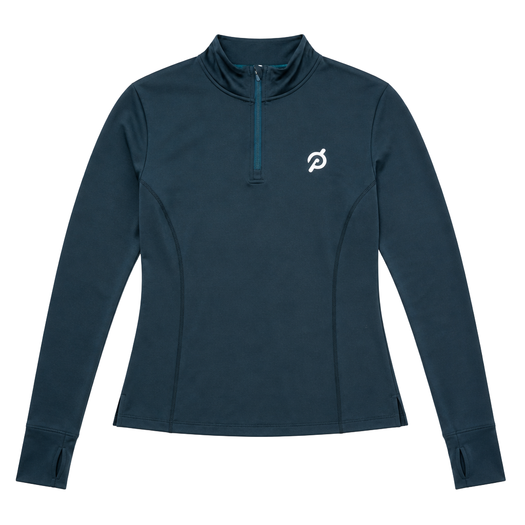 Peloton Warm Up Cropped 1/2 Zip Top Women's Size Medium NWT 1