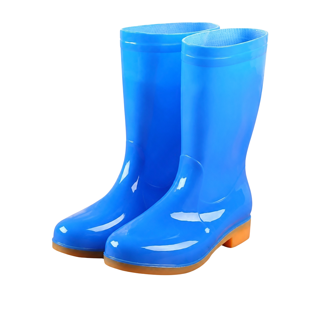PVC High Tube Adult Womens Rain Boots Waterproof And... From Longda007, 1