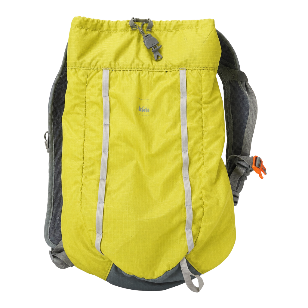 REI Co-op Flash Pack Yellow Ultralight Daypack 1