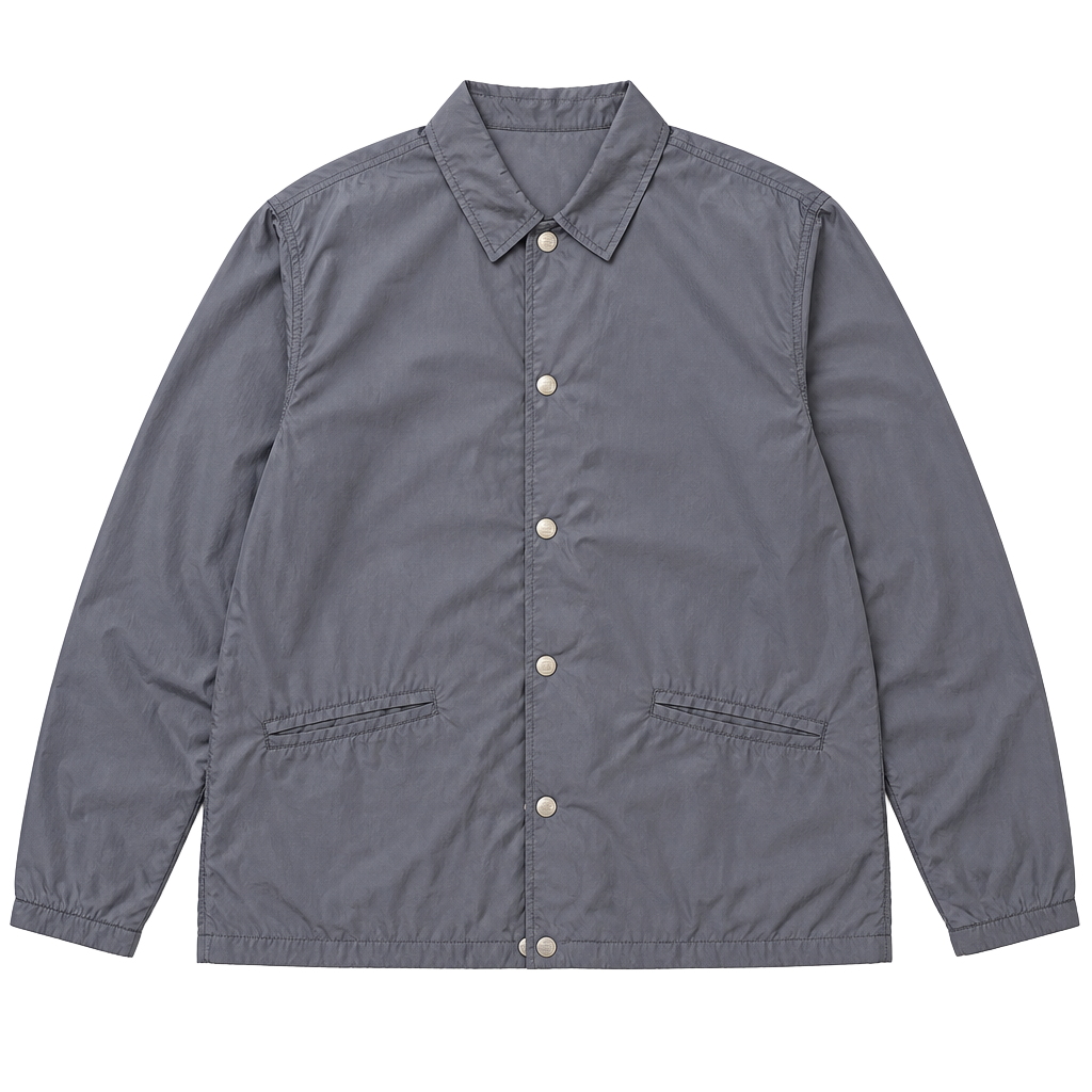 L.L. Bean Vtg70s LL Bean Chamois Lined Nylon Coach Jacket 2xNavy Blue 1