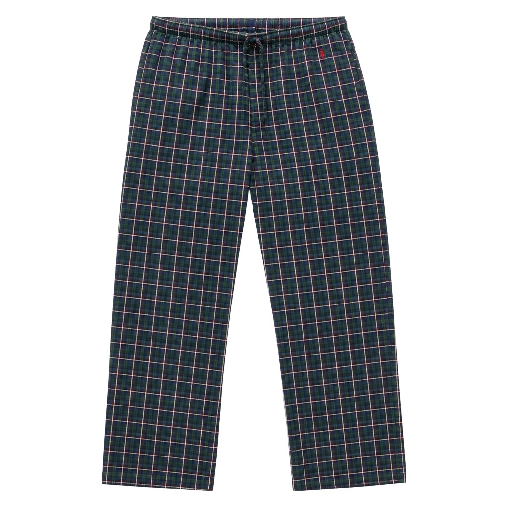 Polo Ralph Lauren Men's Plaid Flannel Drawstring Pajama Pants 1