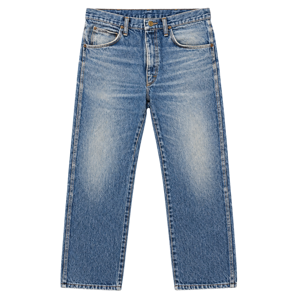 34x24 Wrangler 99902NV Vintage Jeans Blue Denim Distressed Workwear western 1