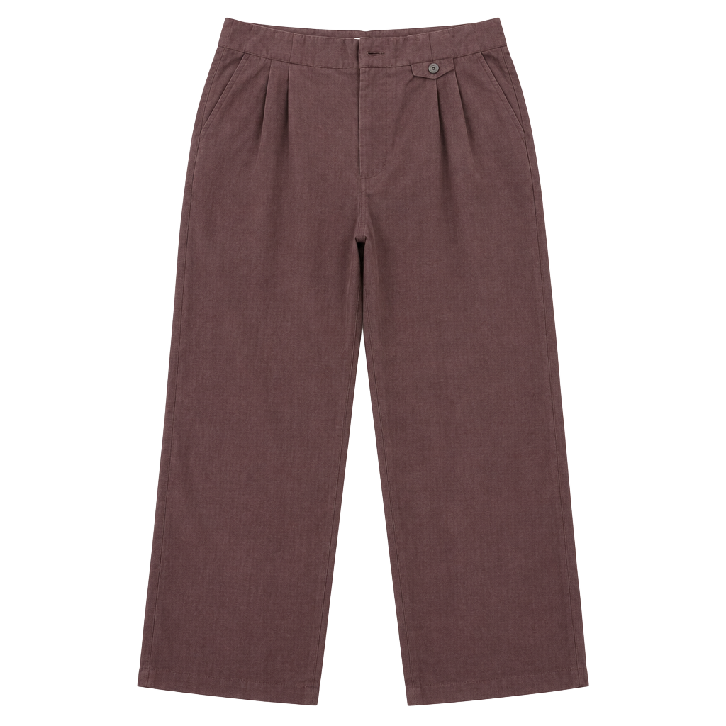 A New Day Wide Leg Pants Brown 1