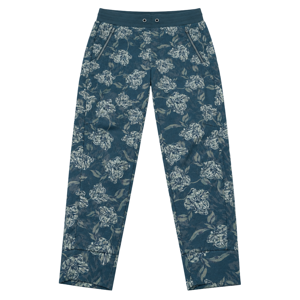 Athleta Trekkie North Printed Jogger Size 6 Floral (q1) 1