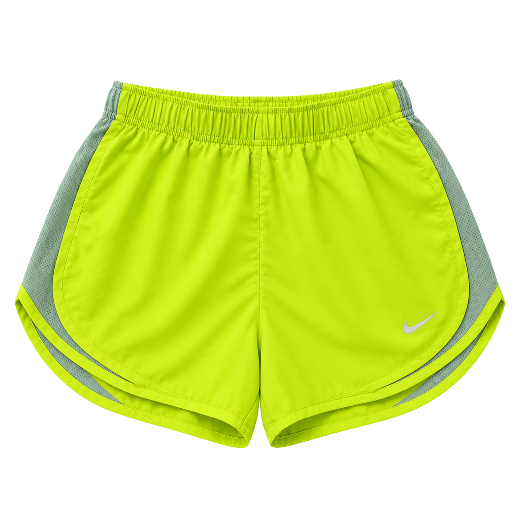 Nike Tempo Shorts Size S Yellow Running (n1) 1