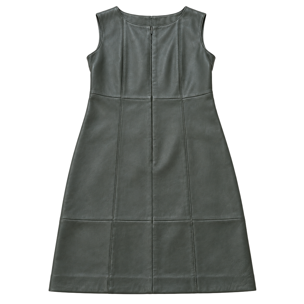 Antonio Melani Sleeveless Leather Dress Size 10 1