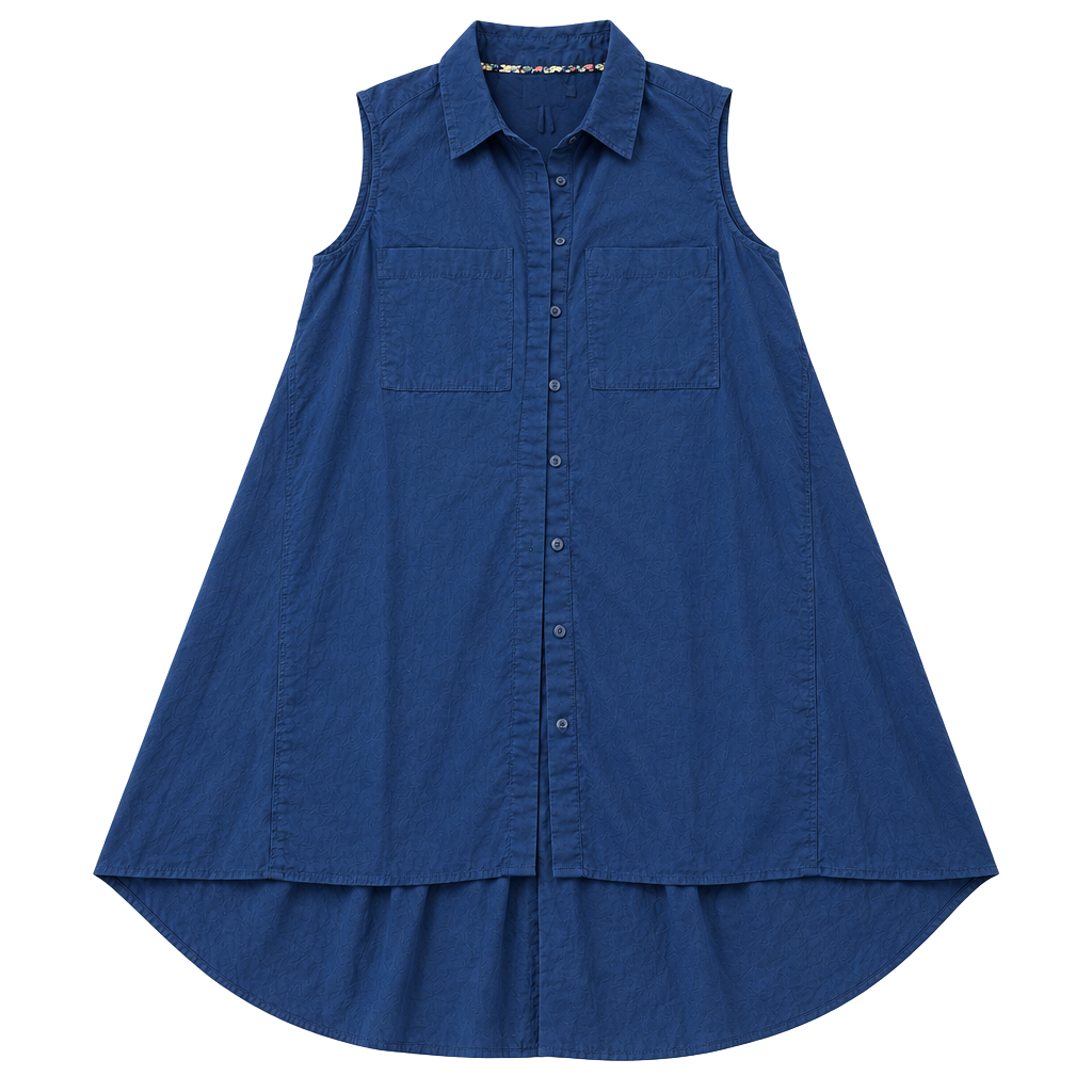 HD in Paris Sleeveless Button Down Tunic (p1) 1