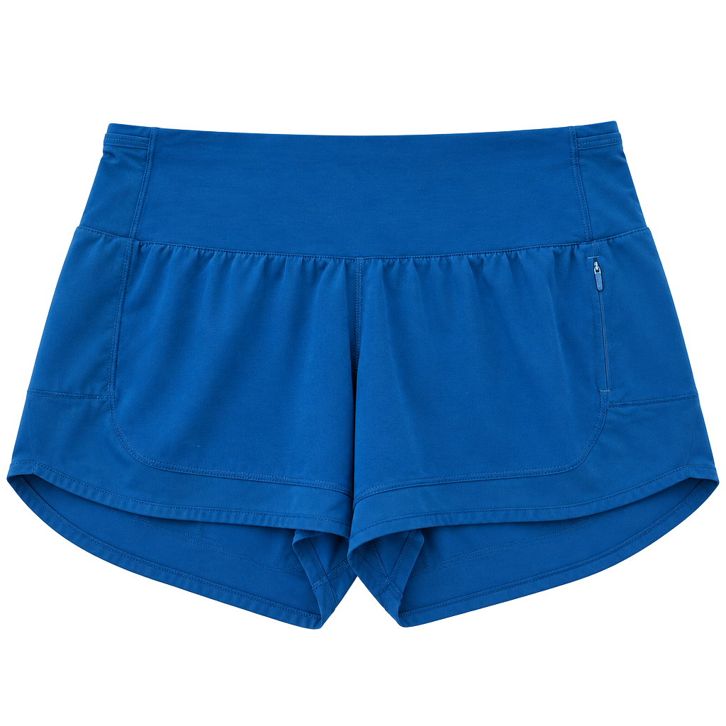 Lululemon Speed Up Shorts Size 4 Blue Athletic Running (q1) 1