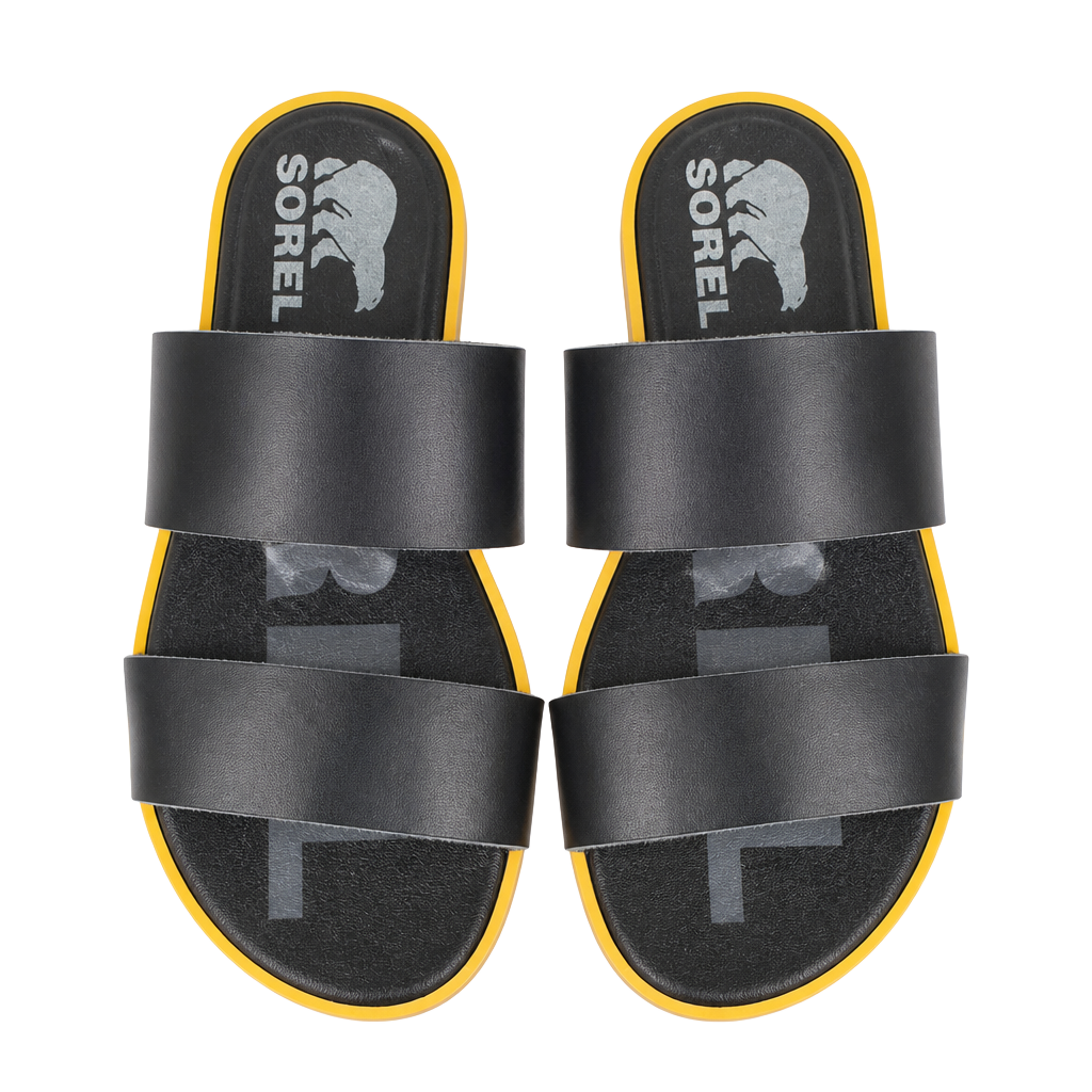 Sorel Women's Ella II Slide Sandal in Black 1