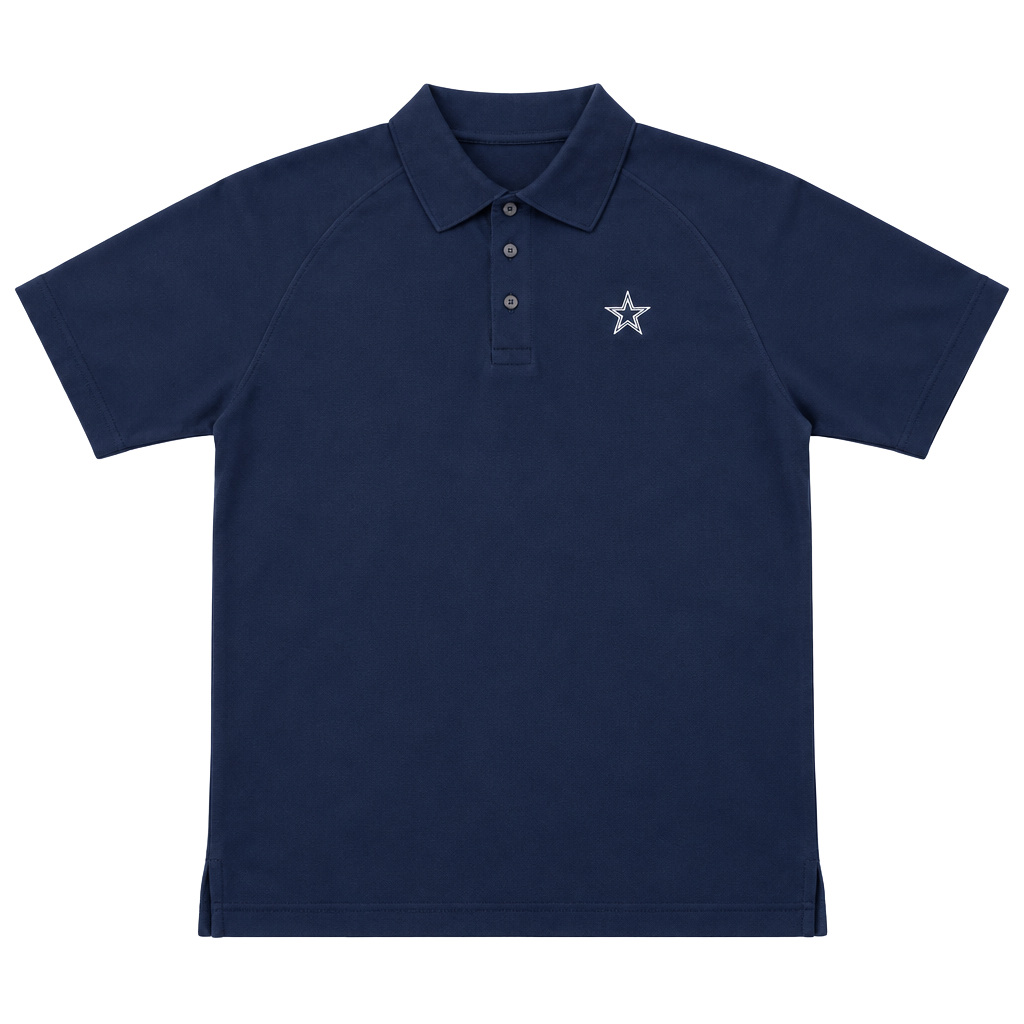 NFL Dallas Cowboys Polo Shirt Blue 1