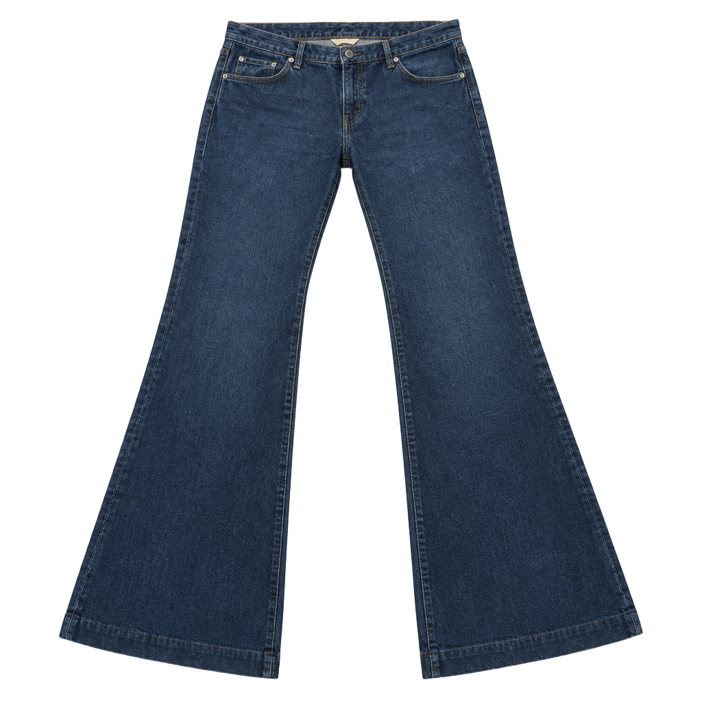 Abercrombie and Fitch Bootcut Jeans Size 8 Dark Wash Blue Denim 1