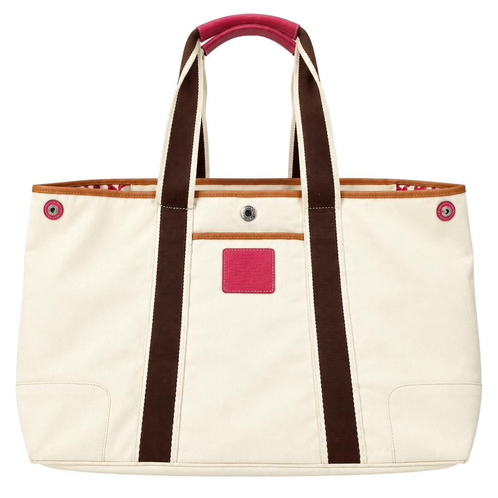 Coach Hamptons Reversible Signature Tote Bag Ivory Pink Y2K b1 1