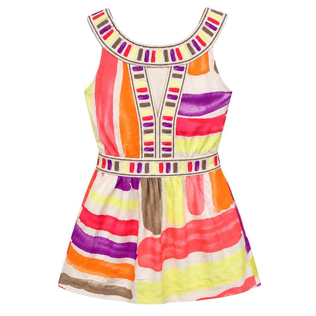 Y2k Bcbgmaxazria Abstract Print Halter Tank Top Size S Multicolor 1
