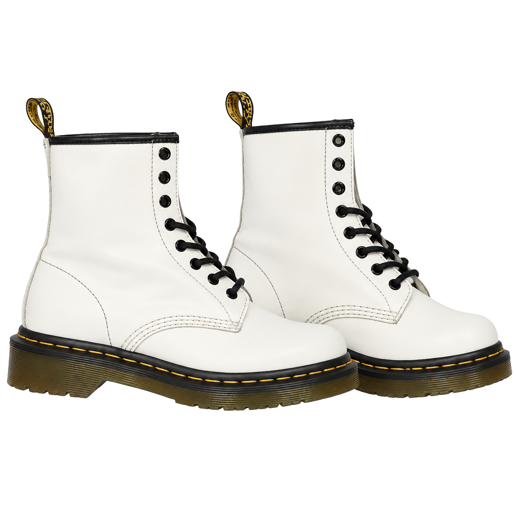 Dr. Martens 1460 Smooth Leather Boots White 1