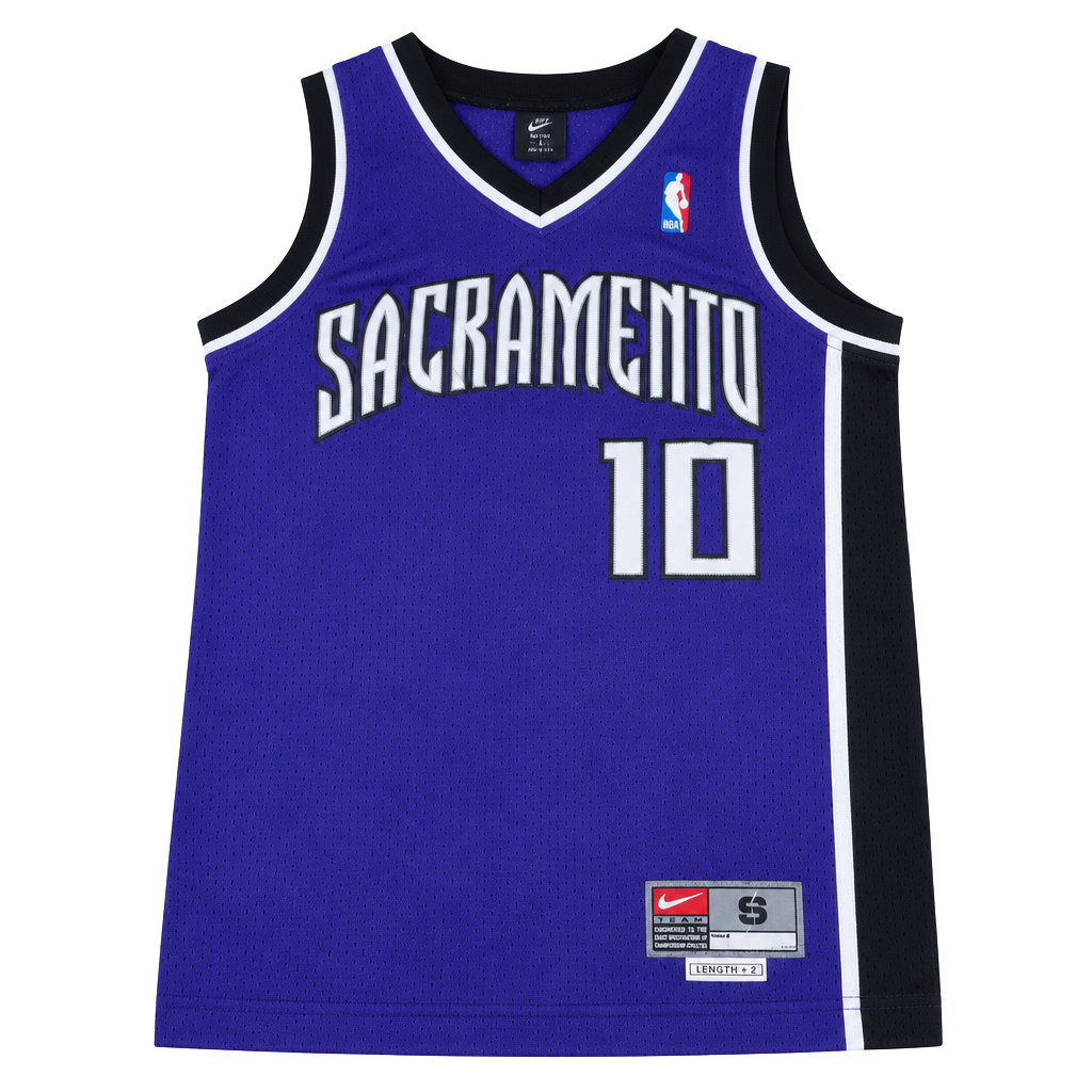 Y2K Nike Sacramento Kings Mike Bibby 10 Size S Jersey Purple 1