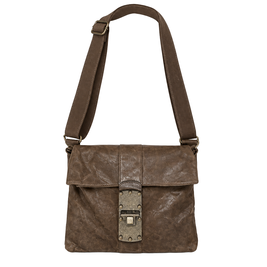 Banana Republic Brown Leather Crossbody Bag 1