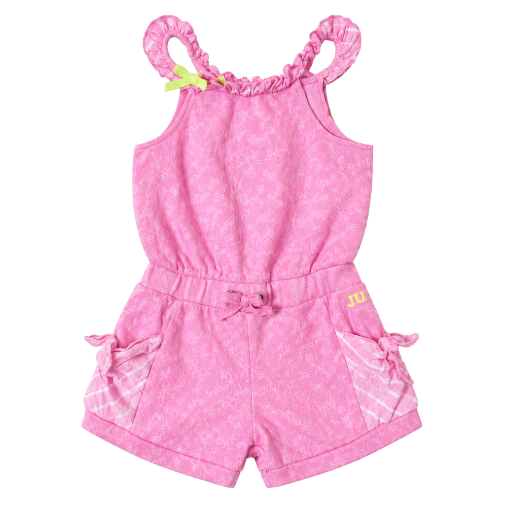 Juicy Couture Romper Size 12/18M Pink Terrycloth 1