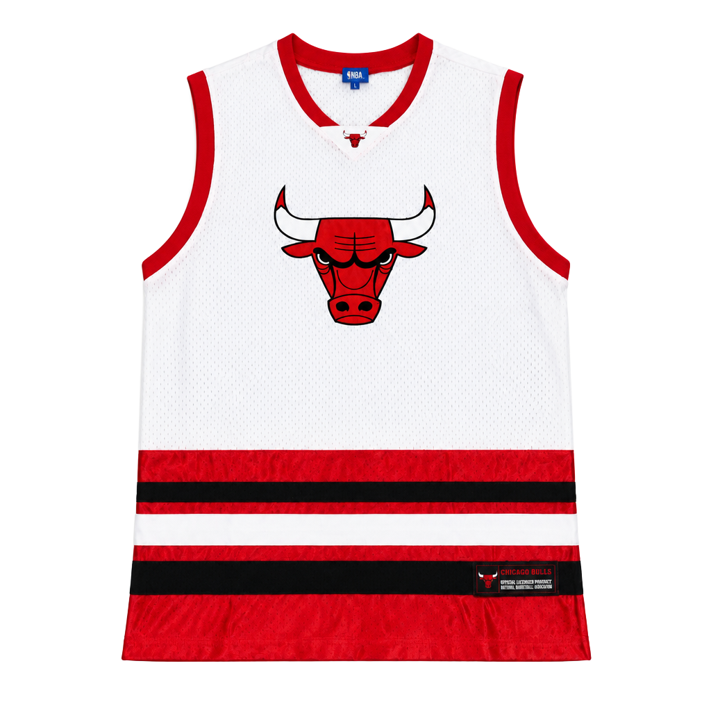 Chicago Bulls NBA Basketball Jersey White Red 1