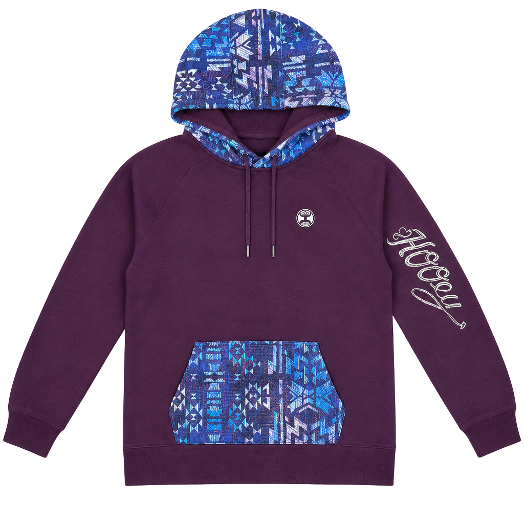 Hooey® Kids' Veracruz Aztec Hoodie - , 1