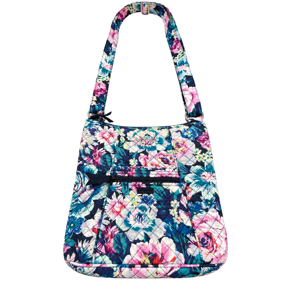 Vera Bradley Triple Zip Hipster Crossbody Garden Grove 1