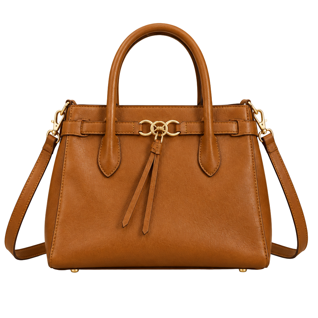 Kate Spade Toujours Medium Satchel Brown Leather 1