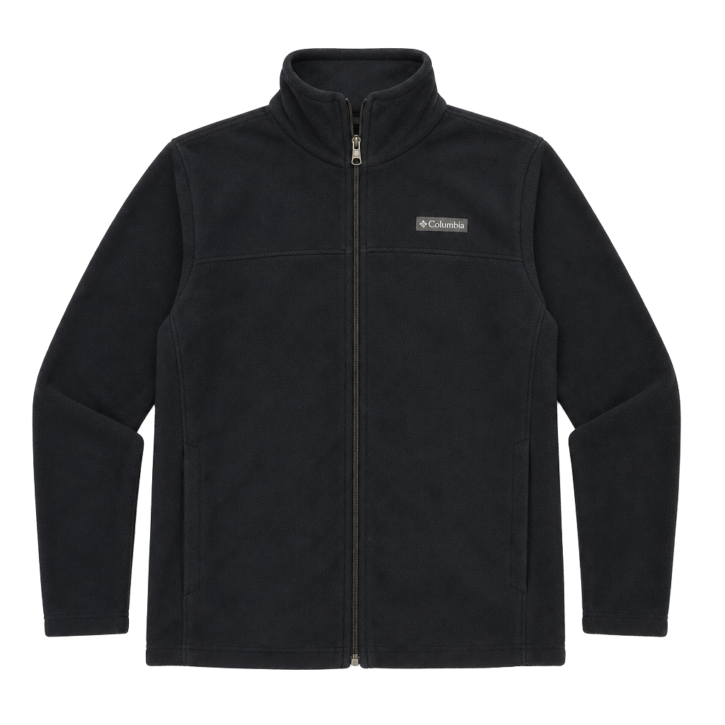 Columbia Sportswear Company Full Zip Fleece Jacket Black Size M 1