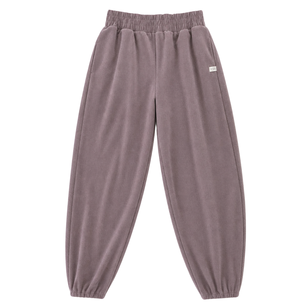 Five Dancewear Women's Textured High-Waisted lightweight Jogger Pants, Size SA 1