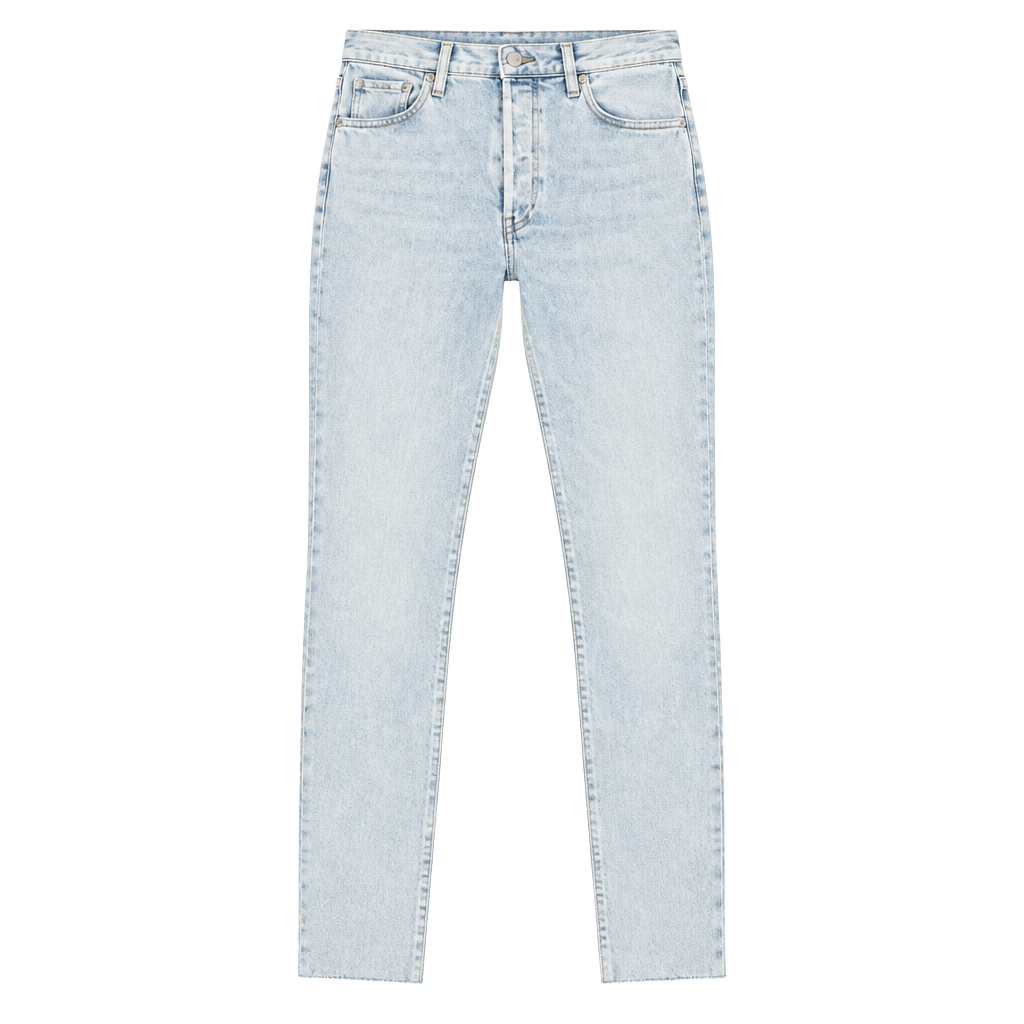 RE/DONE Originals 90s High Rise Ankle Crop Jeans Sz 25 Calm Waters 1