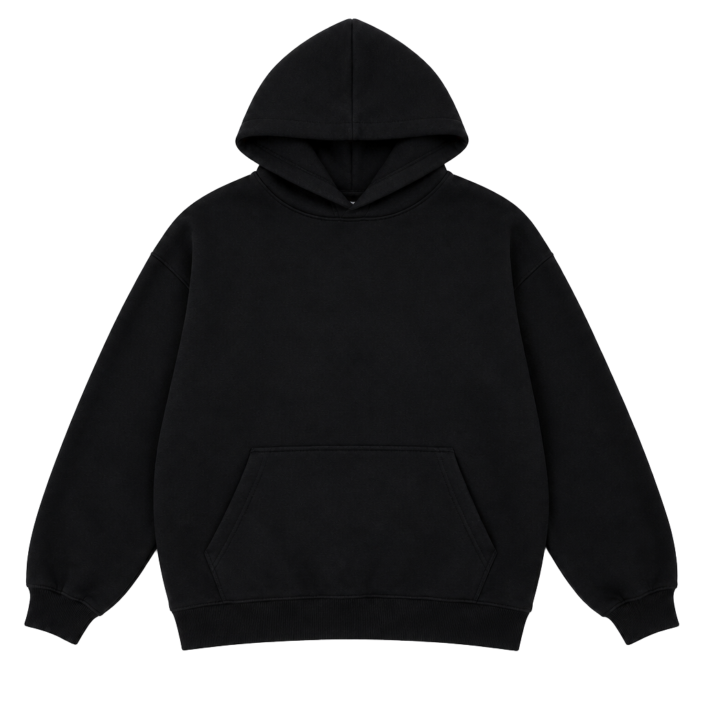 Comfrt Travel Essentials Hoodie Unisex Size L Black Comfy Pockets 1