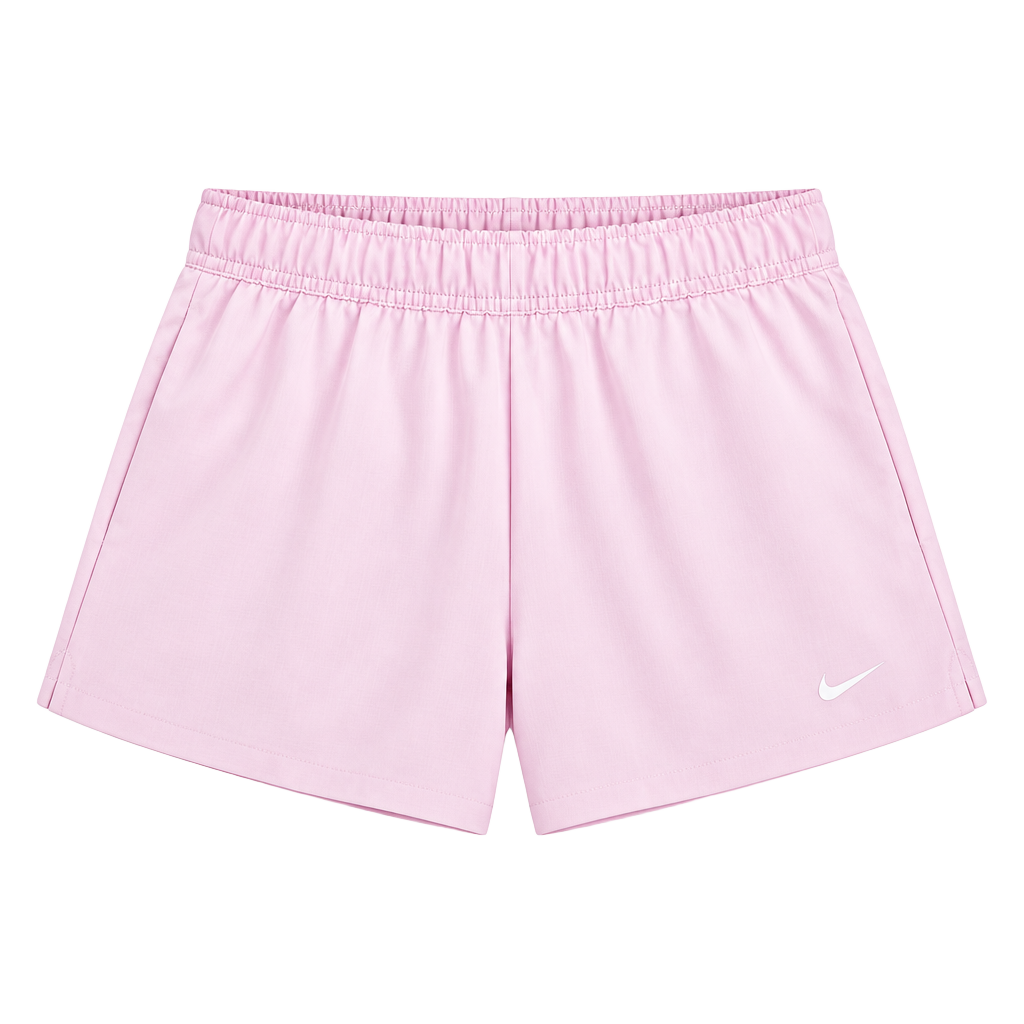 Nike One Women’s Mid-Rise 3” Brief-Lined Shorts – Pink – Women’s Large – NWOT 1