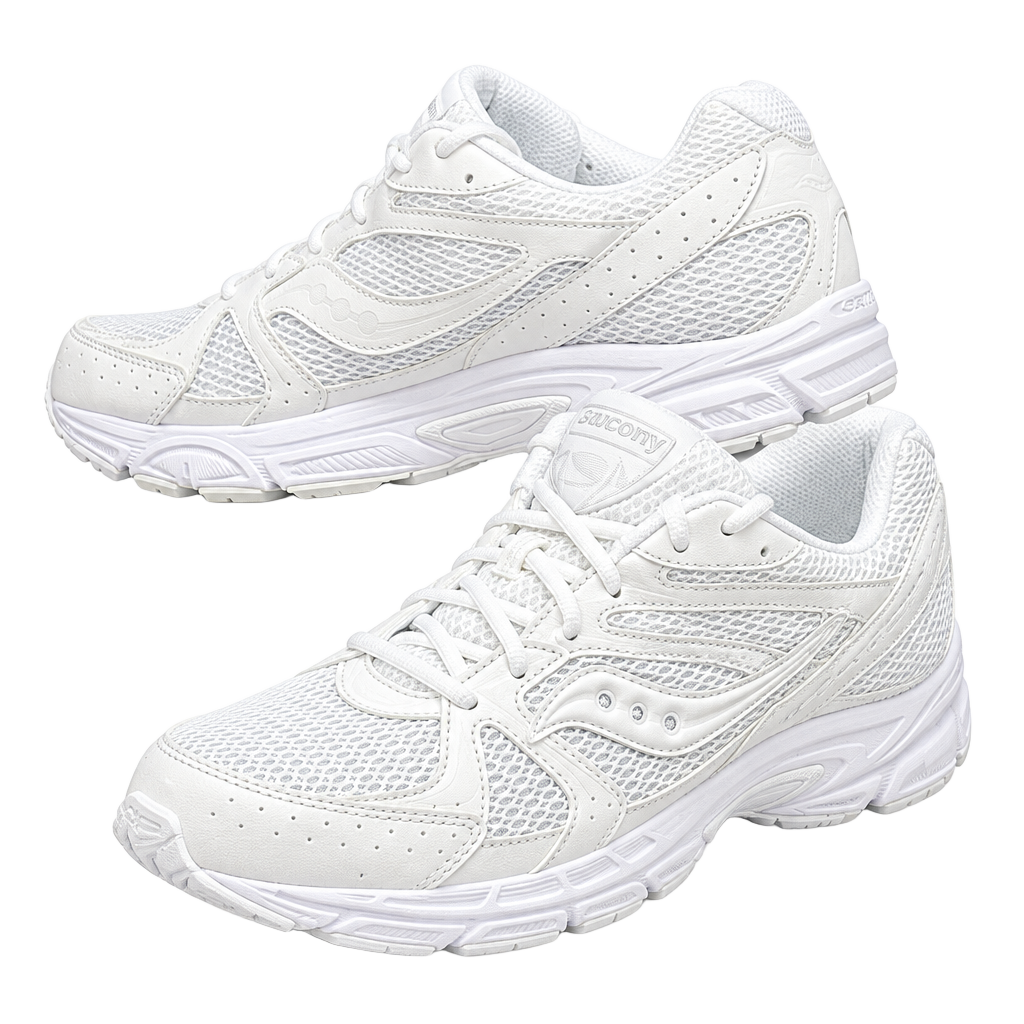 Saucony Ride Millennium White Lightweight Running Men's 12 Sneakers S70812-13 1