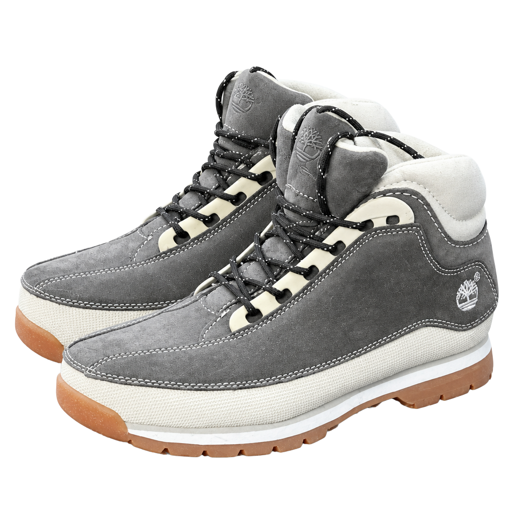 Timberland Euro Dub Size 4 Brown Nubuck Junior Hiking Boots 1