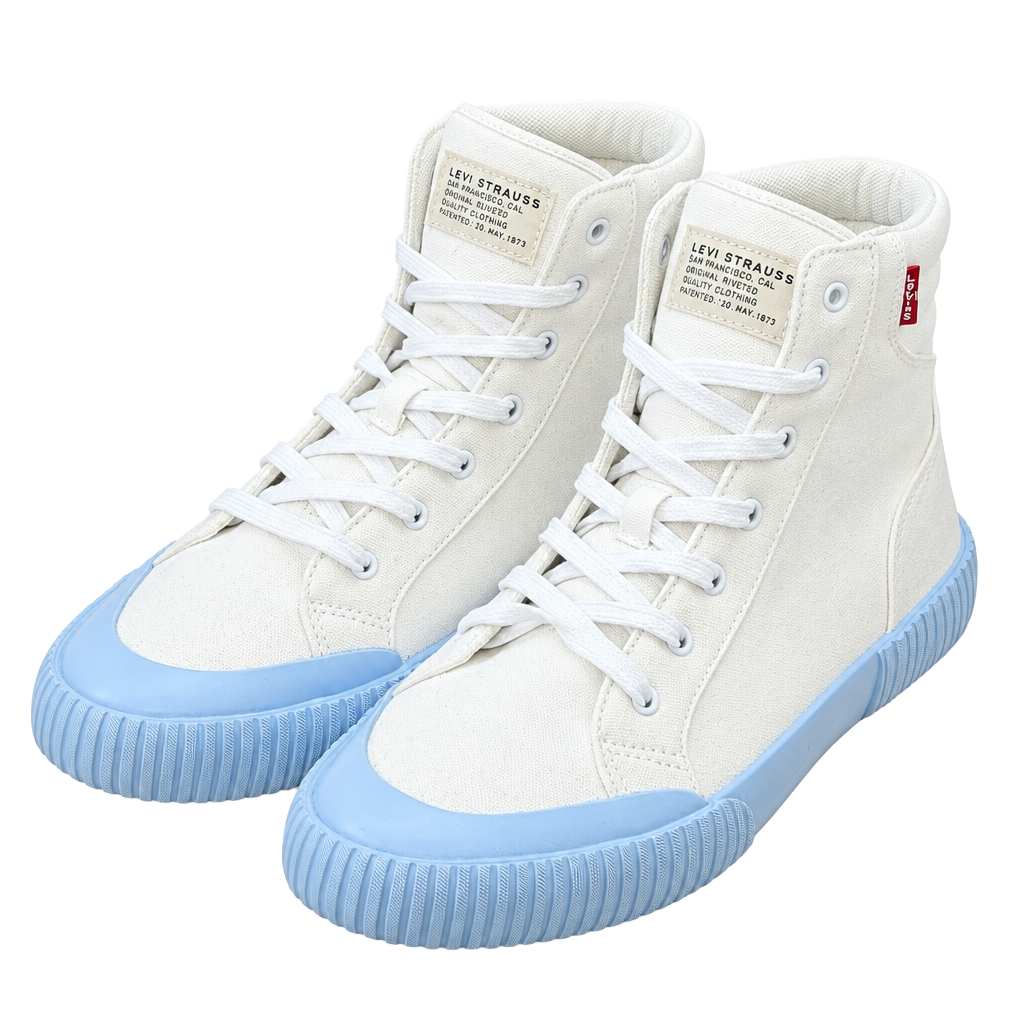 Levi's Womens Olivia DF Fabric Hightop Fashion Sneaker Shoes Sz 9 1