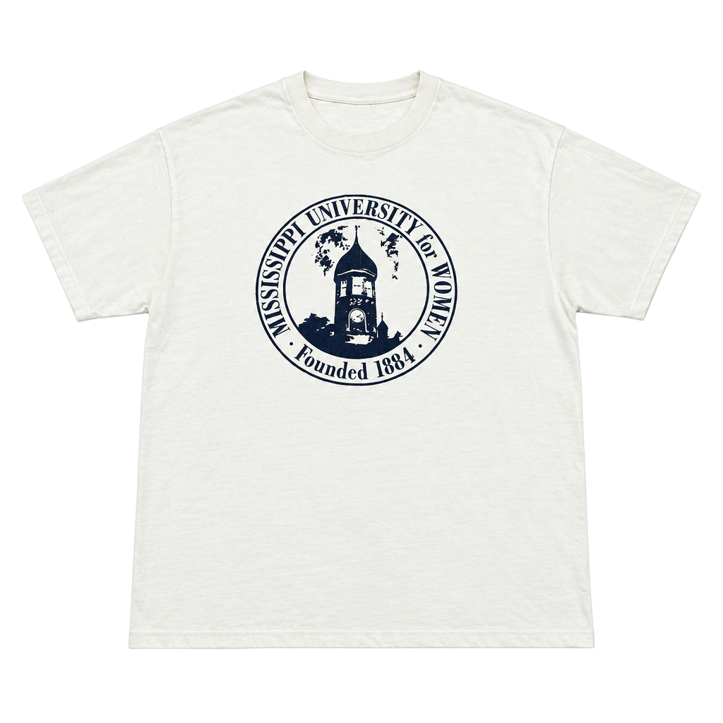 Vintage Mississippi University for Women Tee XL Hanes Beefy Collegiate 90s 1